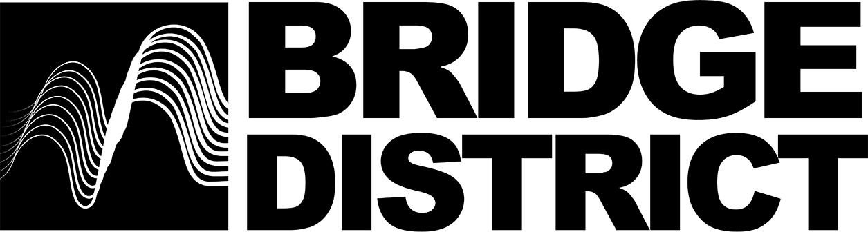 Bridge District Logo Dark version
